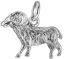 Horned Ram,  Aries in the Zodiac range; sm