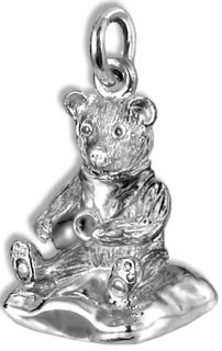 Teddy  Bear with His Honey Pot