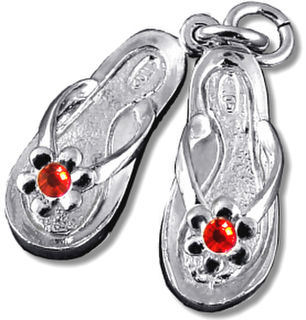 Jeweled Thong Sandles