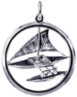 Native Outrigger Canoe