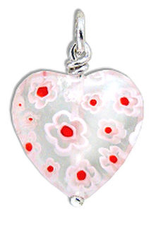 Milifiori Style Heart, White