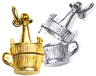 Champagne Bucket with Bottle