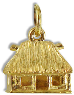 Fiji Bure 9ct. Gold