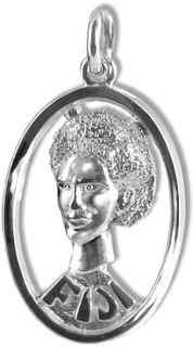 Fijian Head charm.