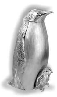 Emperor Penguin with Chick