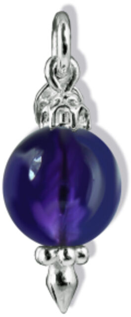 Christmas Ornament with Amethyst