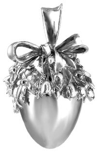 Sterling Floral Acorn