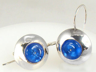 Dome & Glass Earrings