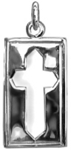 Plain Edge Cut Out Cross