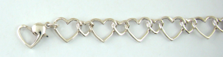 Heart link Bracelet.