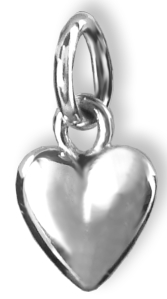 Mini Heart Silver