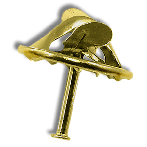 Lapel Pin  & Clutch Brass
